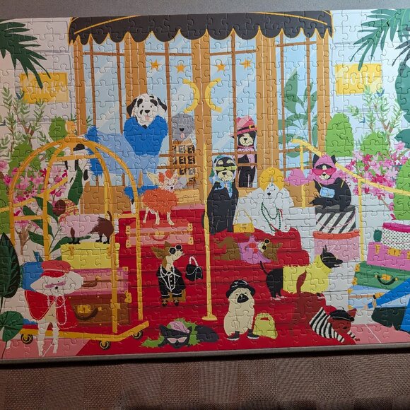 Hobbry 500 piece puzzle: Bark's Hotel - Picture 2 of 2